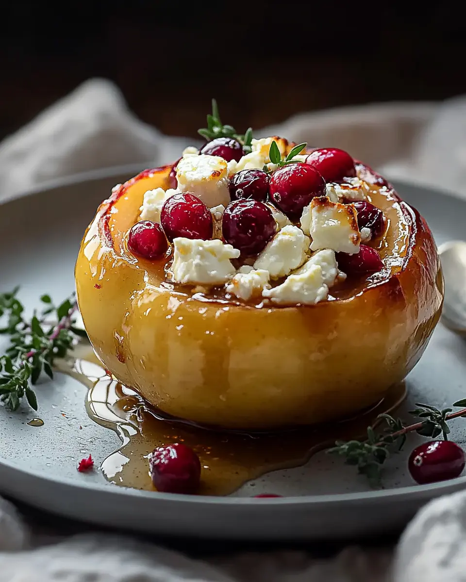 Bratapfel mit Feta: The Irresistibly Sweet & Savory Delight