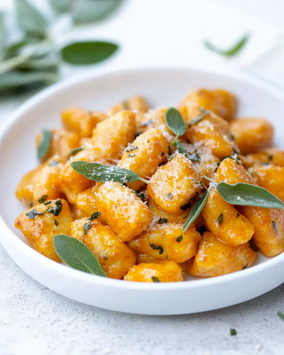 Kürbis-Gnocchi mit Salbeibutter: Creamy Fall Comfort Food