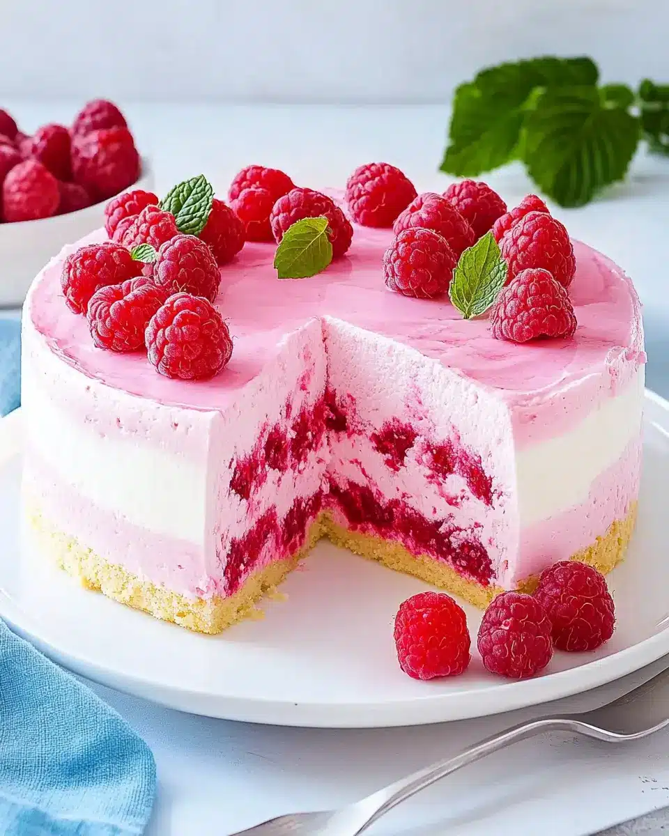 Himbeer-Quark-Torte First Image First Image