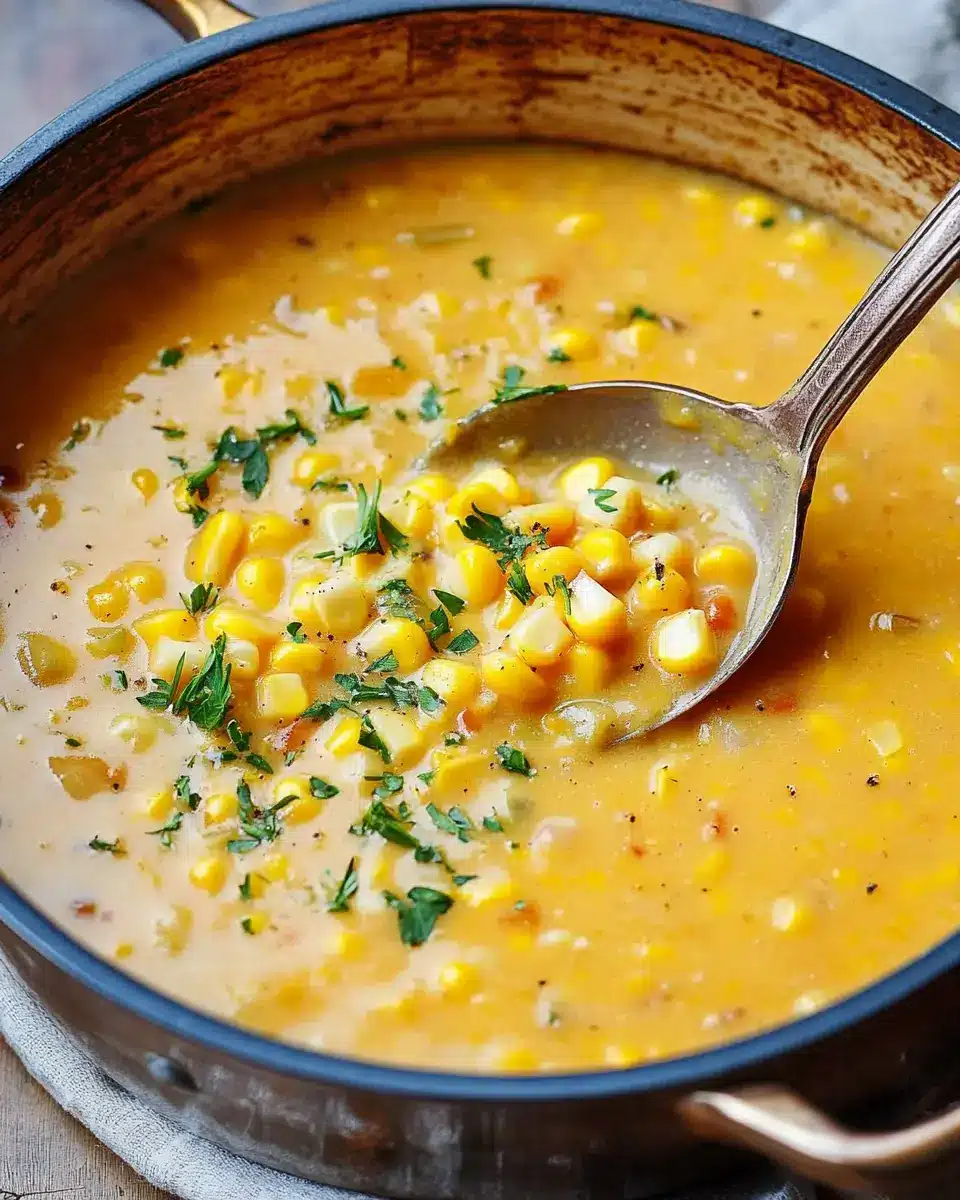 Cremige Maissuppe First Image First Image
