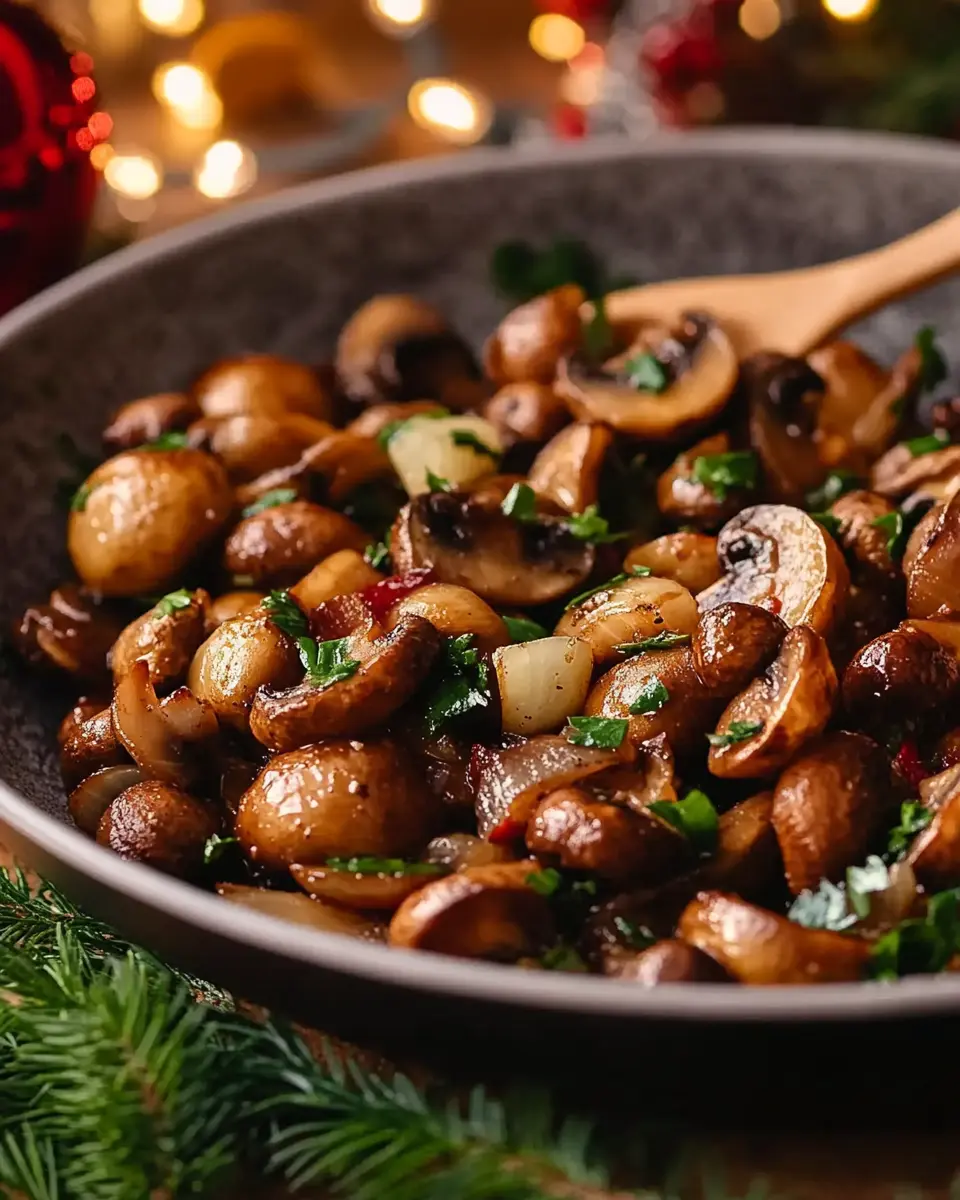 Deftiges Lieblingsessen Champignon-Pfanne: Indulgent Comfort Food