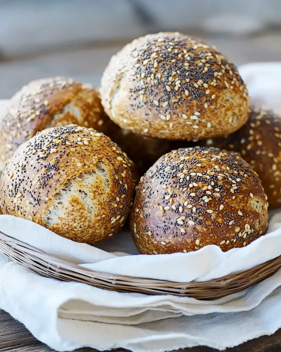 Körner-Brötchen über Nacht