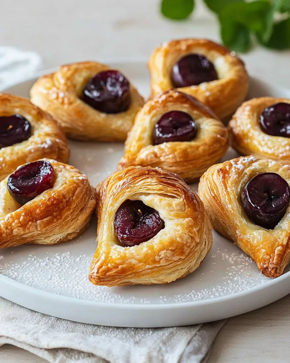 Blätterteigschiffchen mit Zwetschgen: Irresistibly Gooey Delights