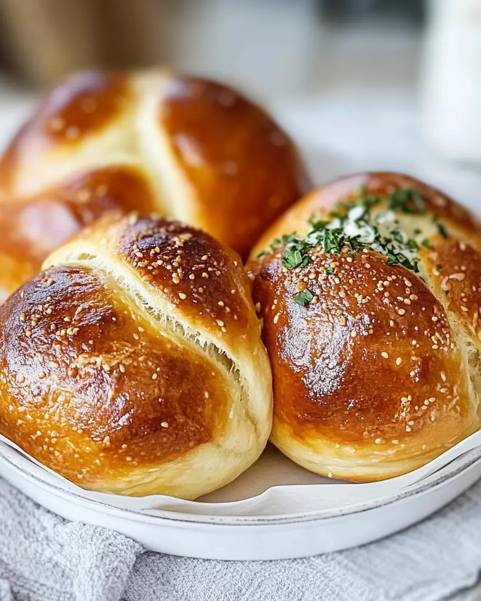 Laugenbrötchen mit Meerrettichbutter: Irresistibly Bold Flavors