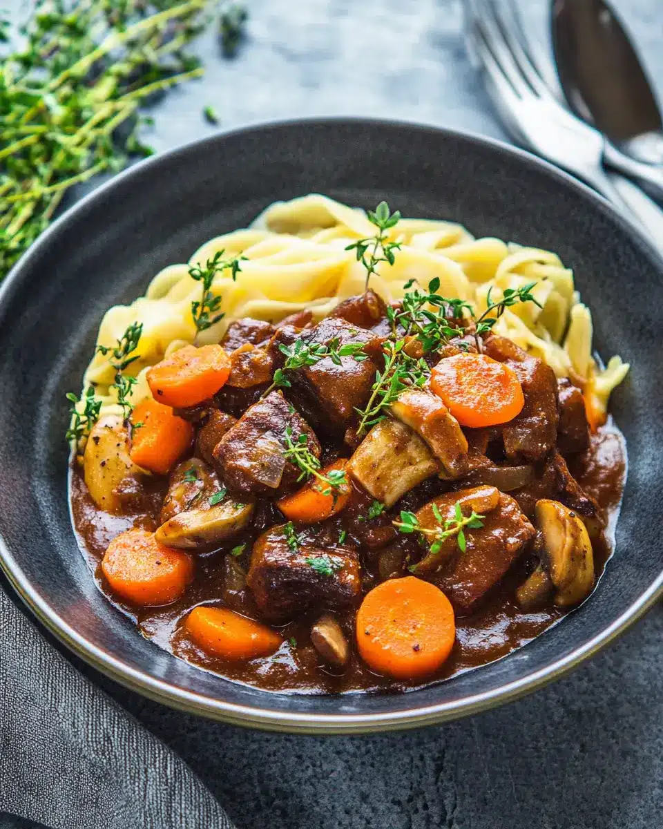 Boeuf Bourguignon Vegan: Indulgent and Comforting Delight