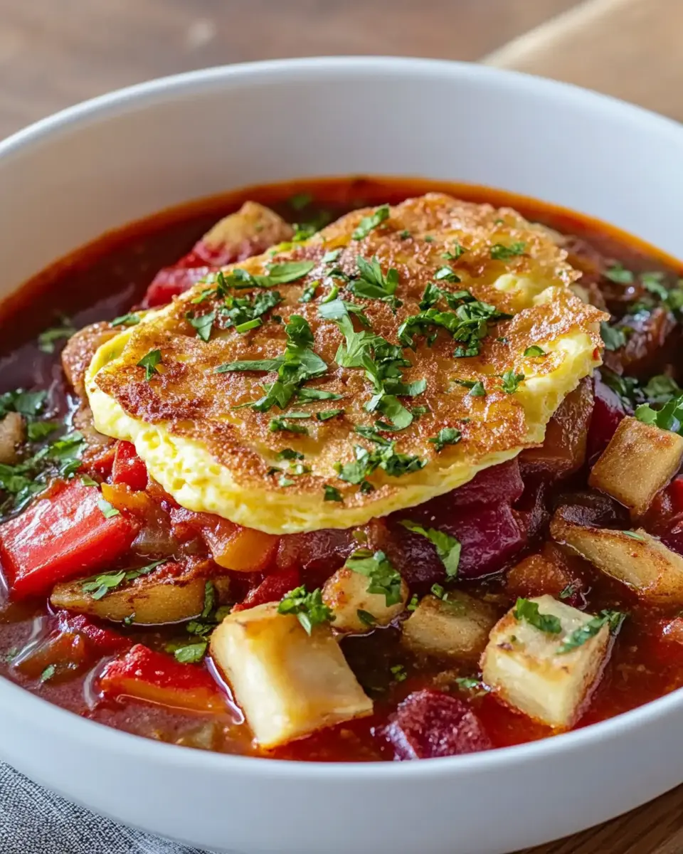 Labskaus-Eintopf mit Omelett: Irresistibly Comforting Dish