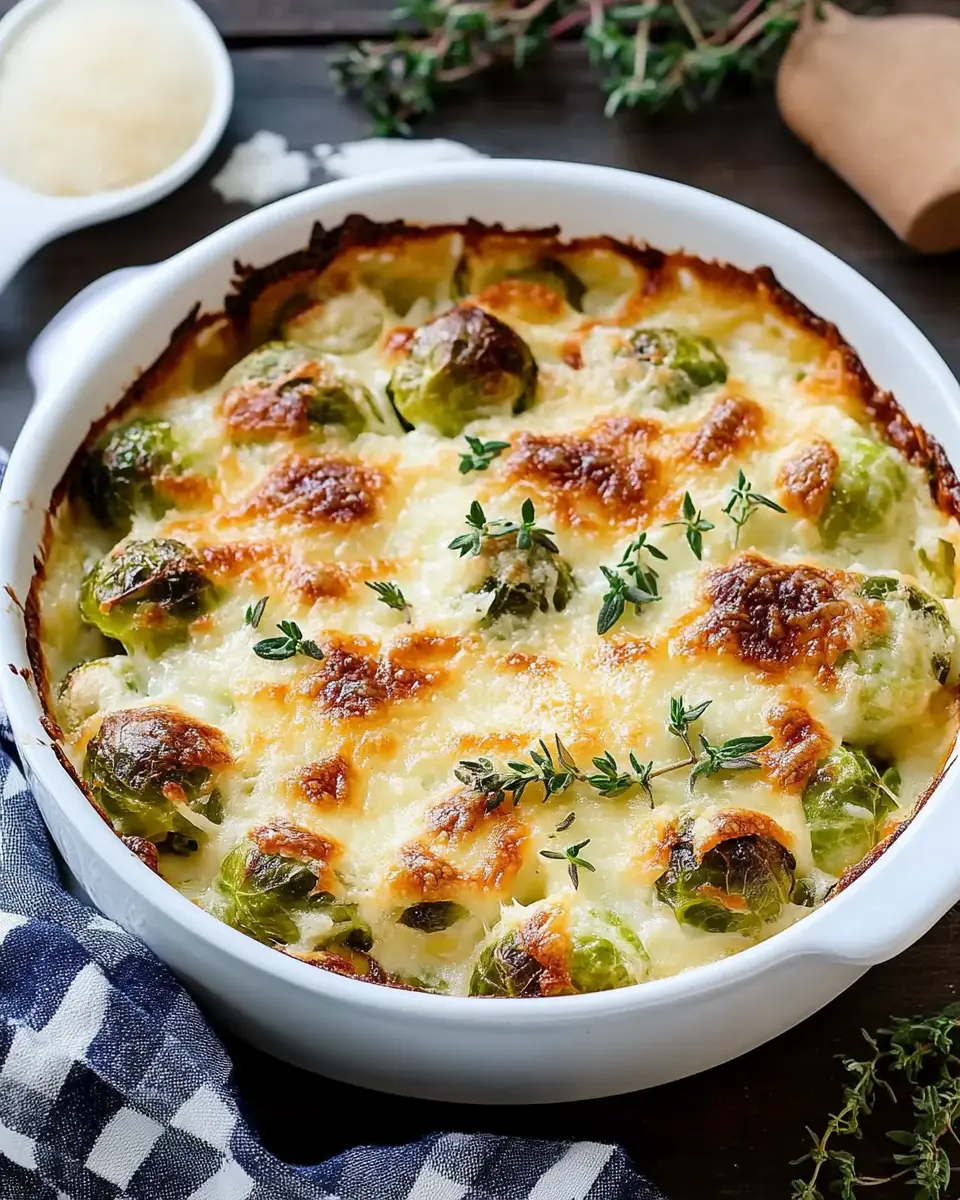 Rosenkohl Gratin: Irresistibly Creamy Comfort Food Delight