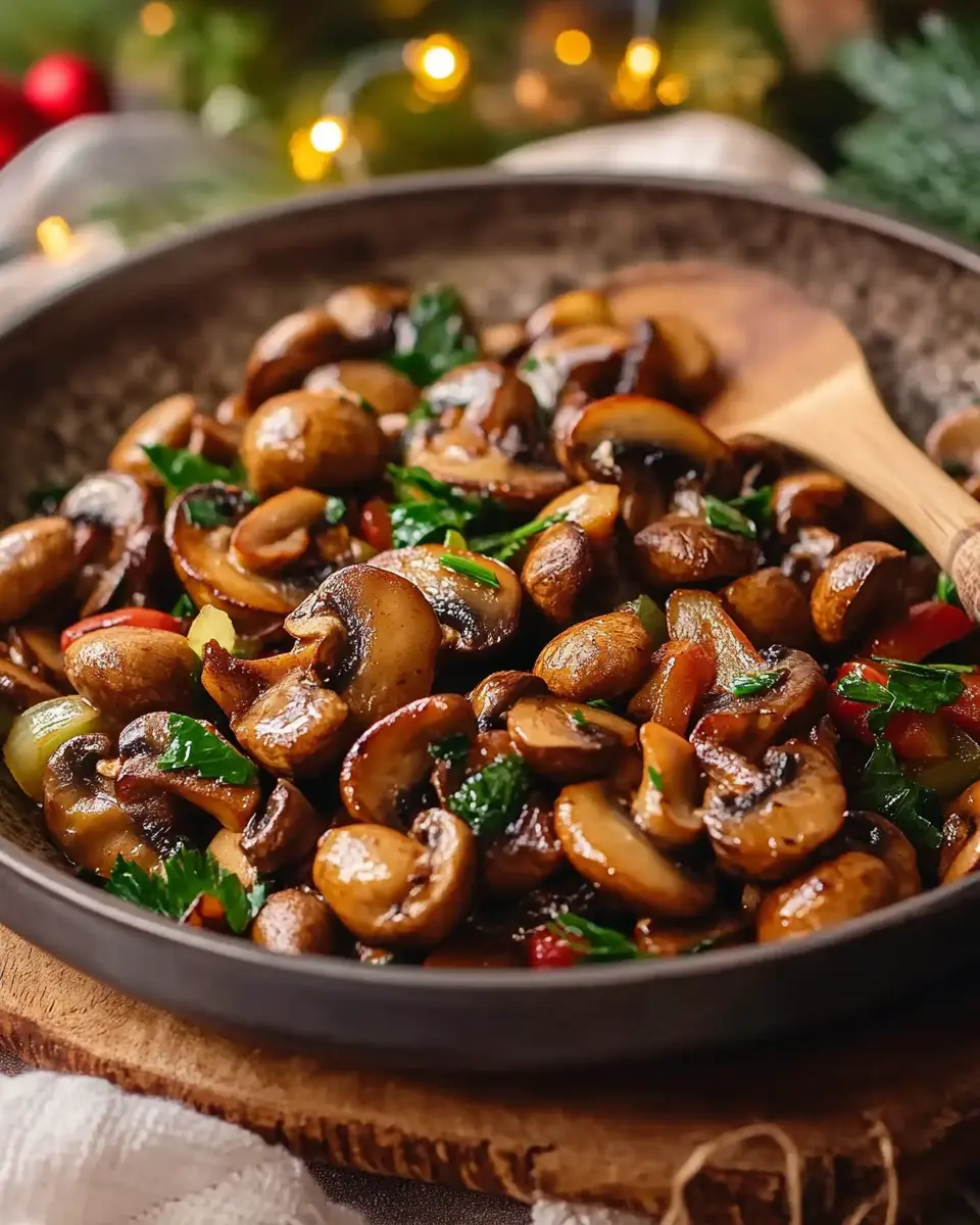 Deftiges LieblingsessenChampignon-Pfanne wie vom Weihnachtsmarkt First Image First Image