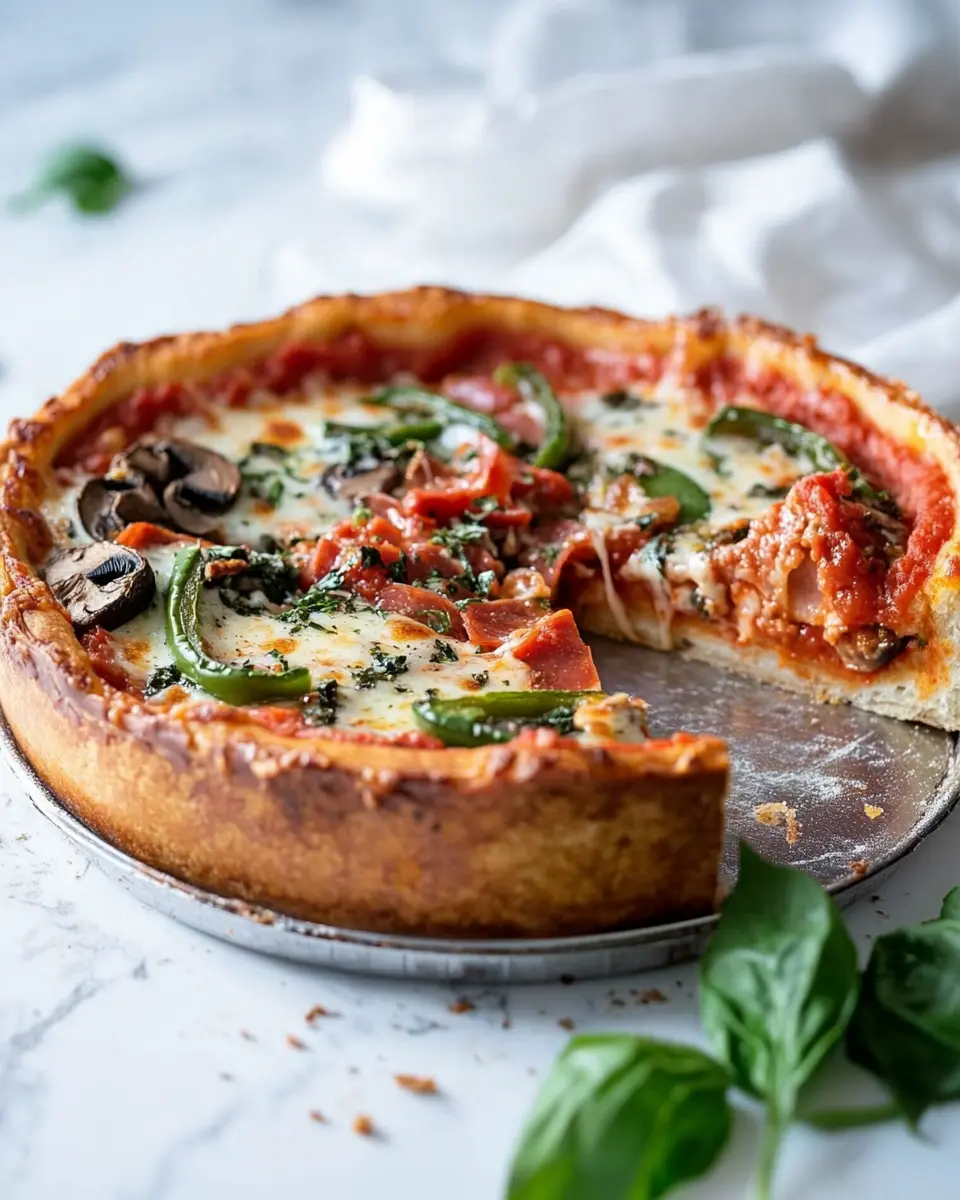 Deep Dish Pizza Dreams