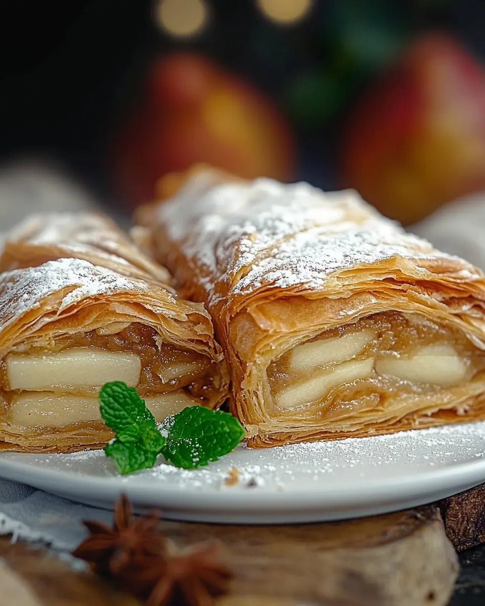 Birnen Lebkuchen Strudel: The Cozy Indulgence You Crave