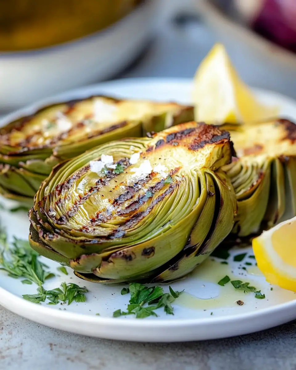 Gegrillte Artischocken 2 Varianten: Irresistibly Delicious! 6 vusre0qsryo99zgbwscz