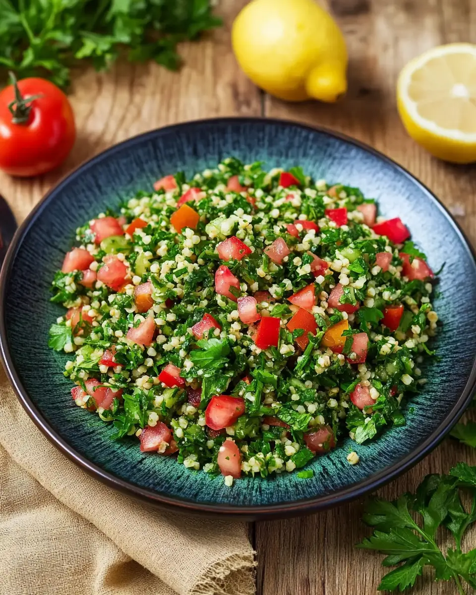 Tabouleh: The Best Flavor-Packed Salad You'll Ever Make