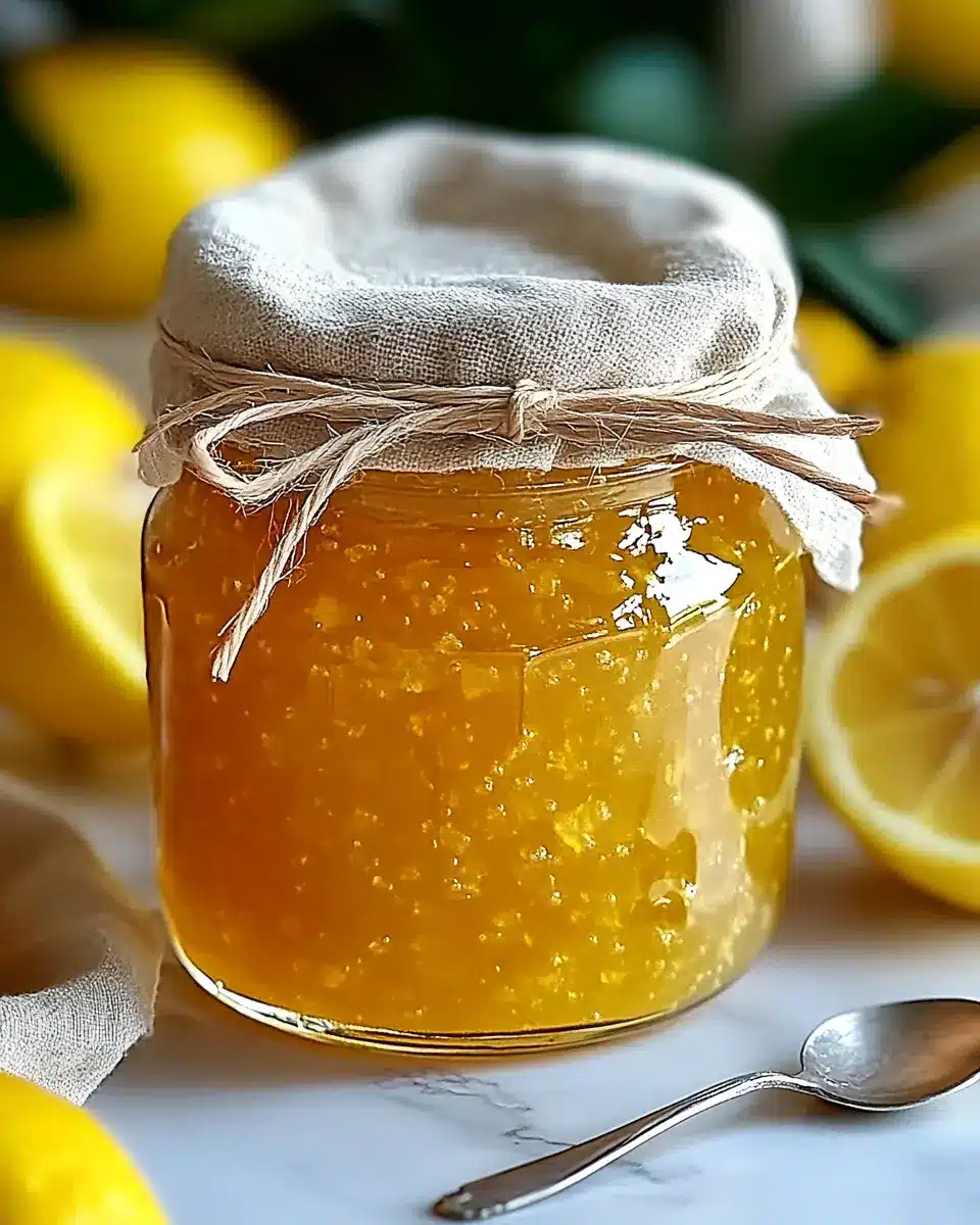 Italienische Zitronenmarmelade: The Best Creamy Spread Ever