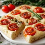 Focaccia mit Tomaten First Image First Image