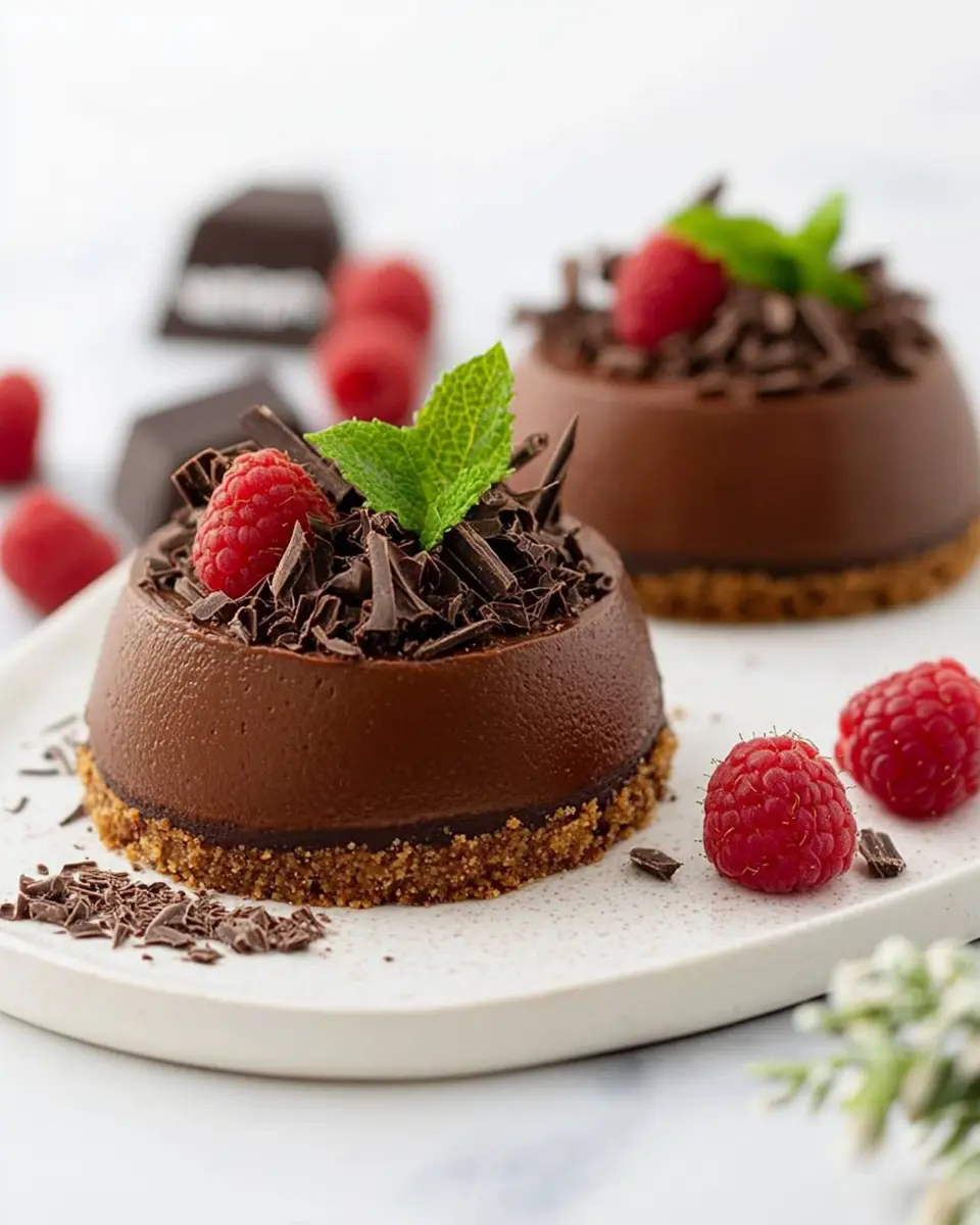 Schokomousse Törtchen mit Füllung: Irresistibly Decadent Delight