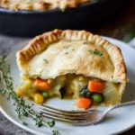 Veganer Pot Pie (herzhafter Gemüsekuchen) First Image First Image