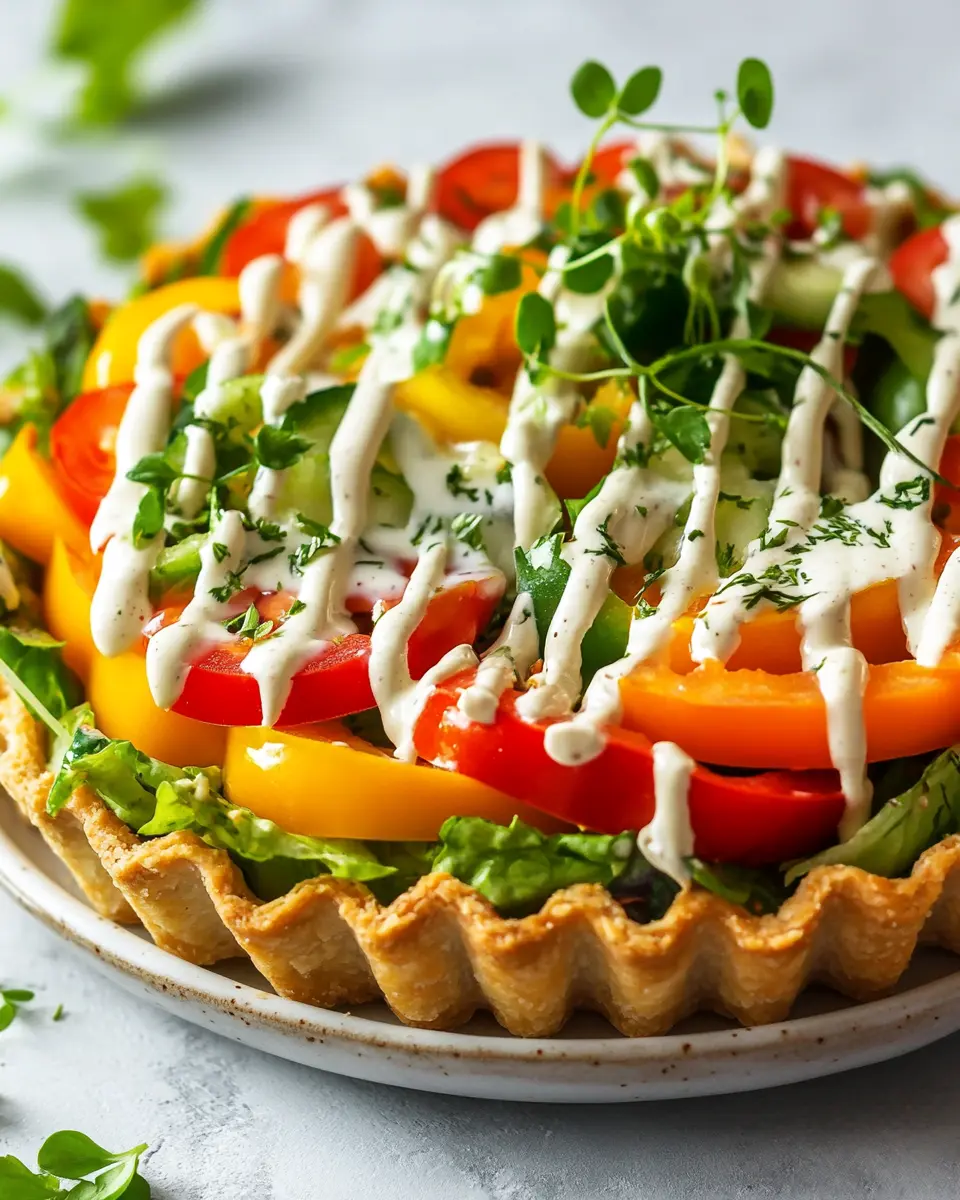 Salattorte: The Best Fresh & Flavorful Salad Cake You’ll Love