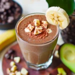 Kaffee Smoothie mit Banane und Avocado First Image First Image