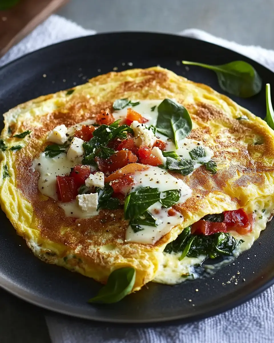 Omelett mit Käse und Gemüse: Easy Comfort in Every Bite