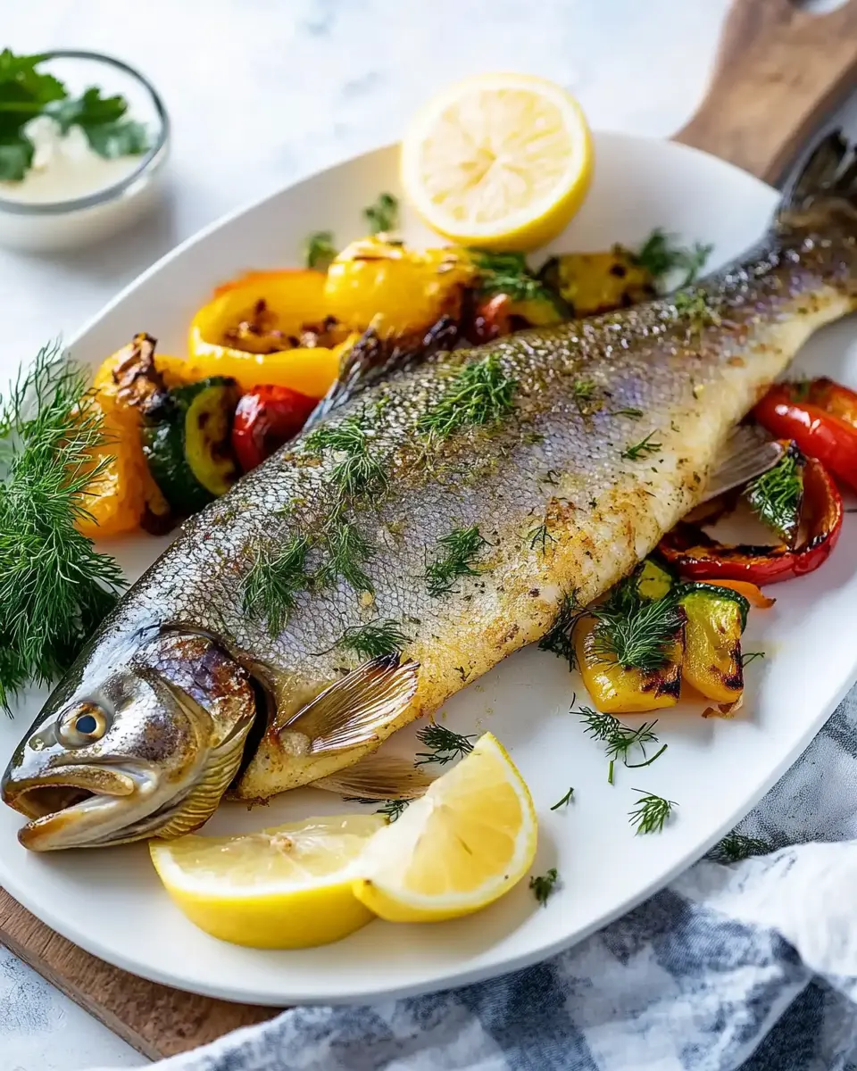 Forelle im Backofen gegart: Quick, Juicy, and Irresistible Dinner!