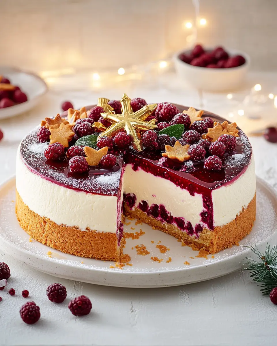 weihnachtliche käse-sahne-torte: Irresistibly Creamy Delight!