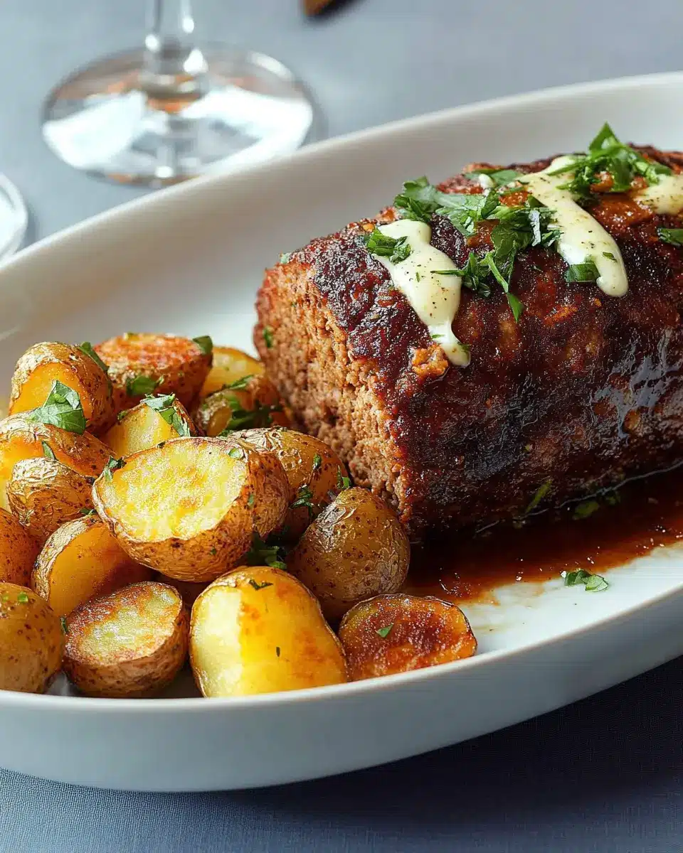 Orientalischer Hackbraten mit Kartoffeln: Juicy Comfort Food Bliss