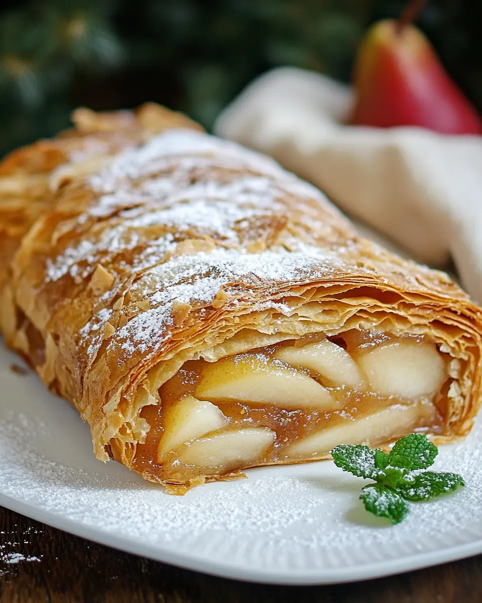 Birnen Lebkuchen Strudel: The Cozy Indulgence You Crave