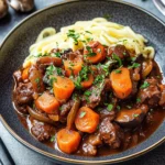 Boeuf Bourguignon vegan First Image First Image