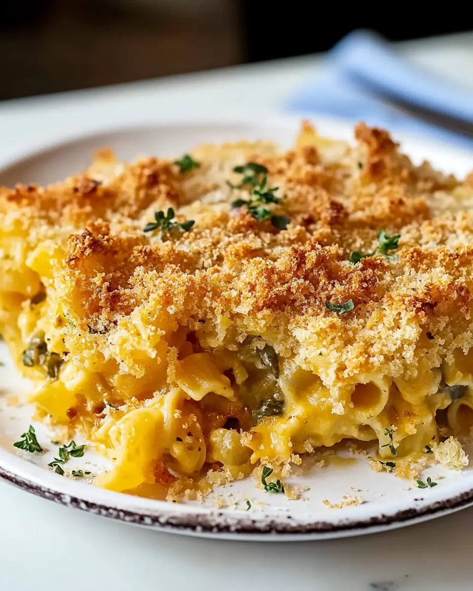 Nudelauflauf mit Mamas heiliger Bröselkruste: Irresistibly Cozy!
