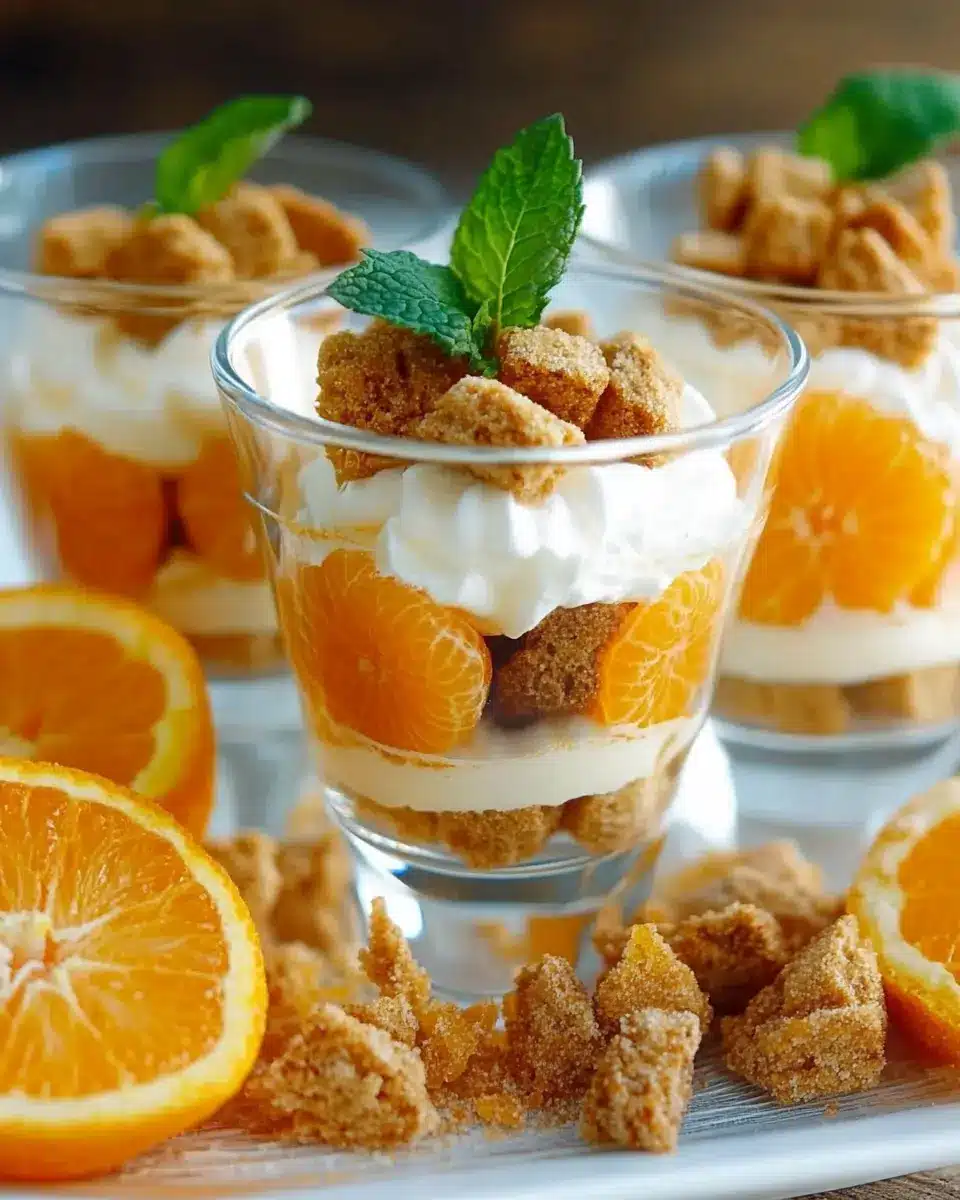 Mandarinen Spekulatius Dessert: Easy Layers of Flavor Bliss