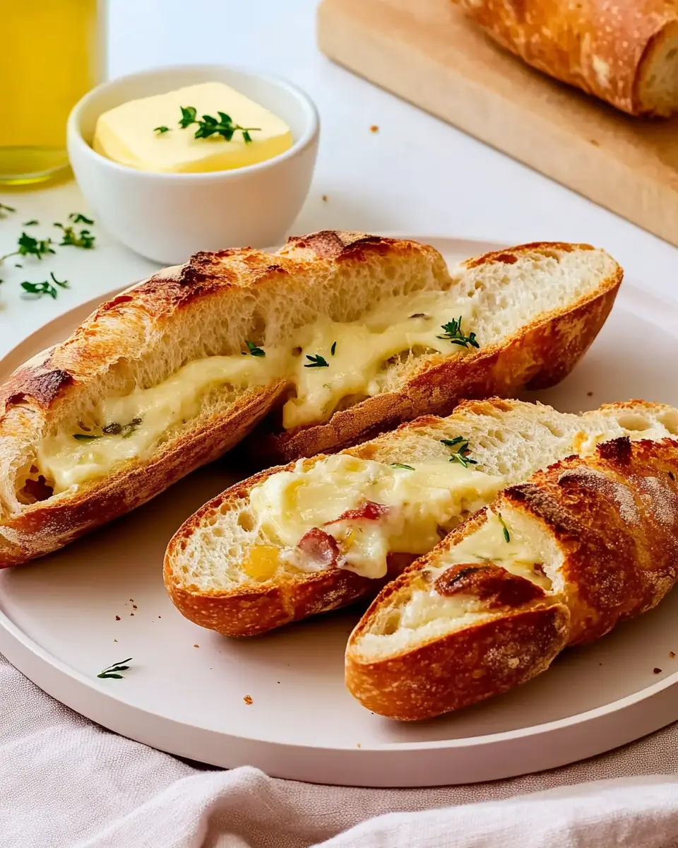 Ofen-Baguette wie aus dem Bistro: Indulgent & Homemade Delight