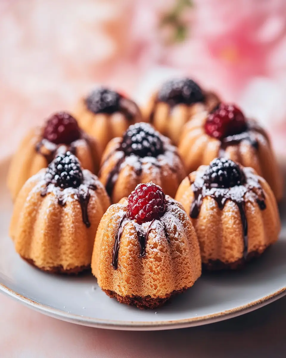 Gugelhupf-Minis: Irresistibly Moist Bites of Bliss