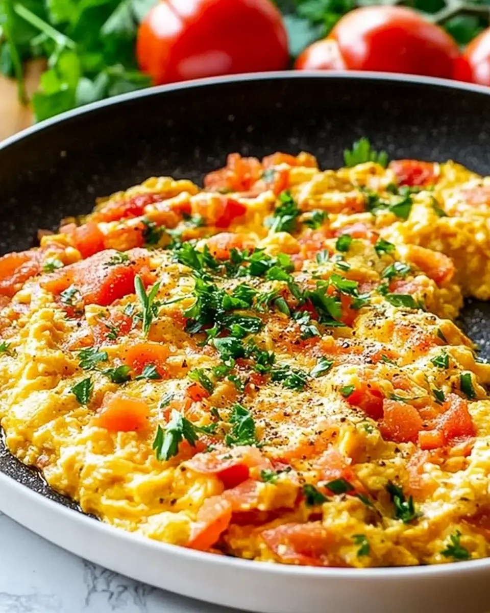 Menemen türkisches Tomatenrührei: Easy, Flavor-Packed Delight