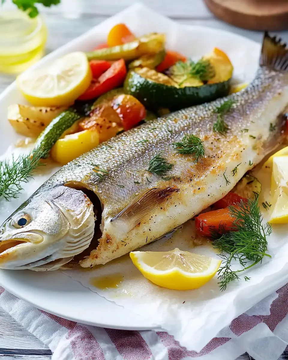 Forelle im Backofen gegart: Quick, Juicy, and Irresistible Dinner!