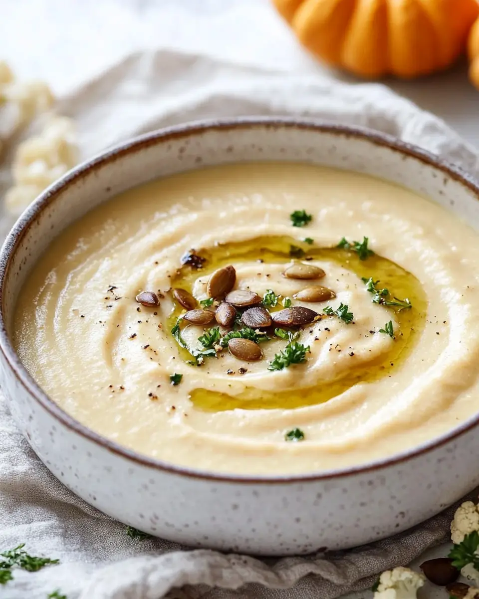 Cremige Blumenkohlsuppe Vegan: The Creamy Comfort You Crave