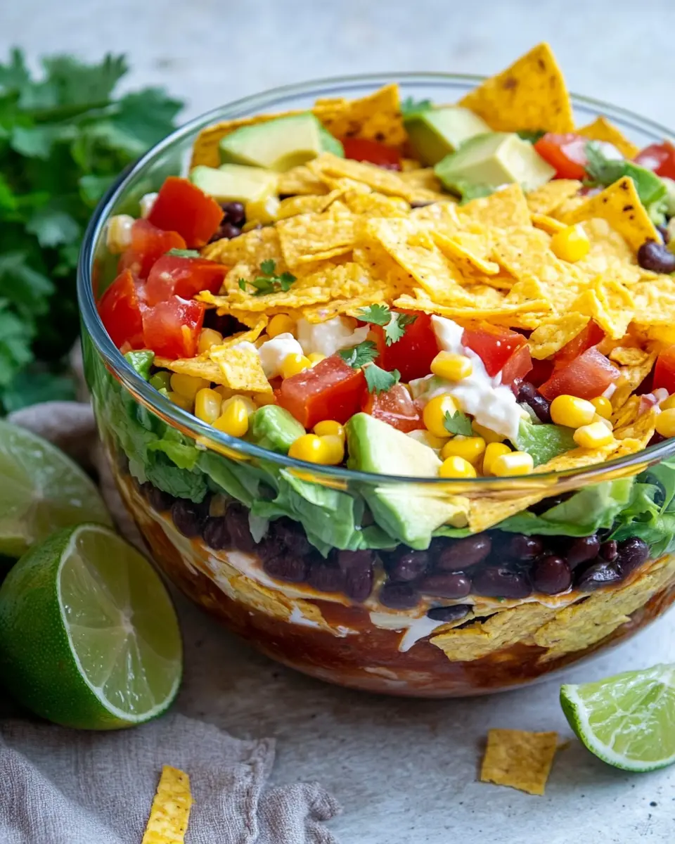Taco-Salat für die Party: Der beste köstliche Hit!