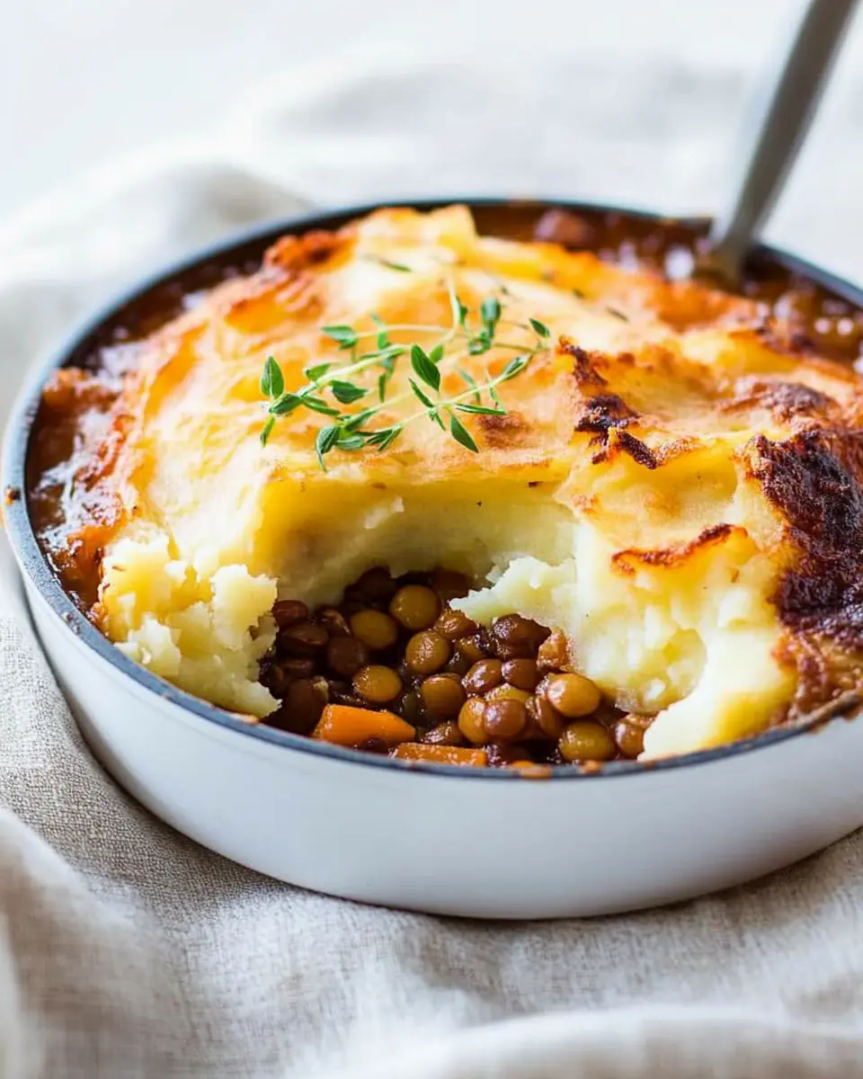 Vegetarischer Shepherd´s Pie: A Cozy, Comforting Delight