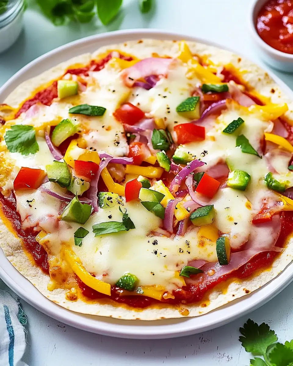 Schnelle Tortillapizza: Irresistibly Easy Pan Pizza Delight