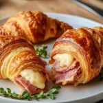 Schinken-Käse-Croissants First Image First Image
