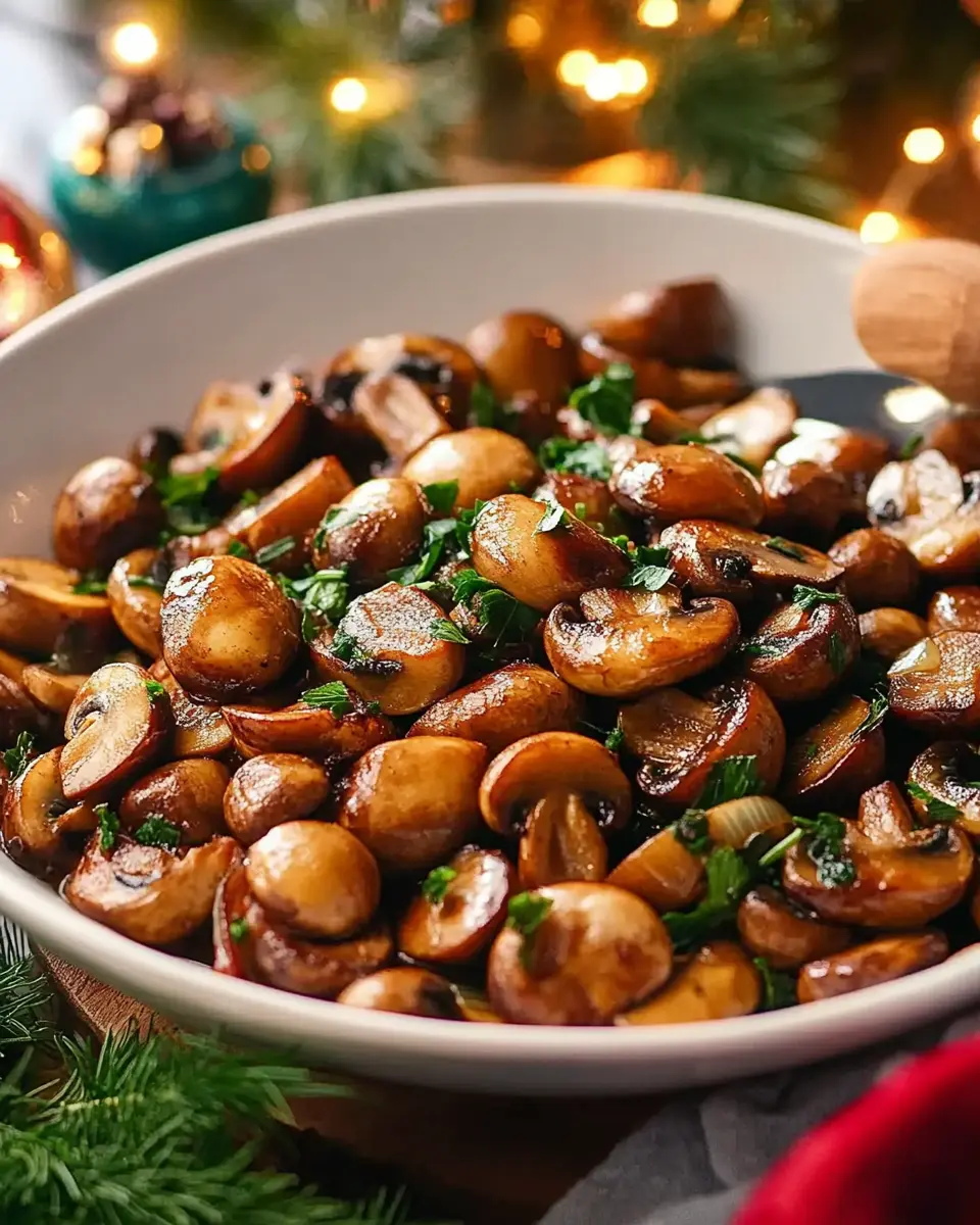 Deftiges Lieblingsessen Champignon-Pfanne: Indulgent Comfort Food