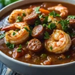 Louisiana-Meeresfrüchte-Gumbo First Image First Image