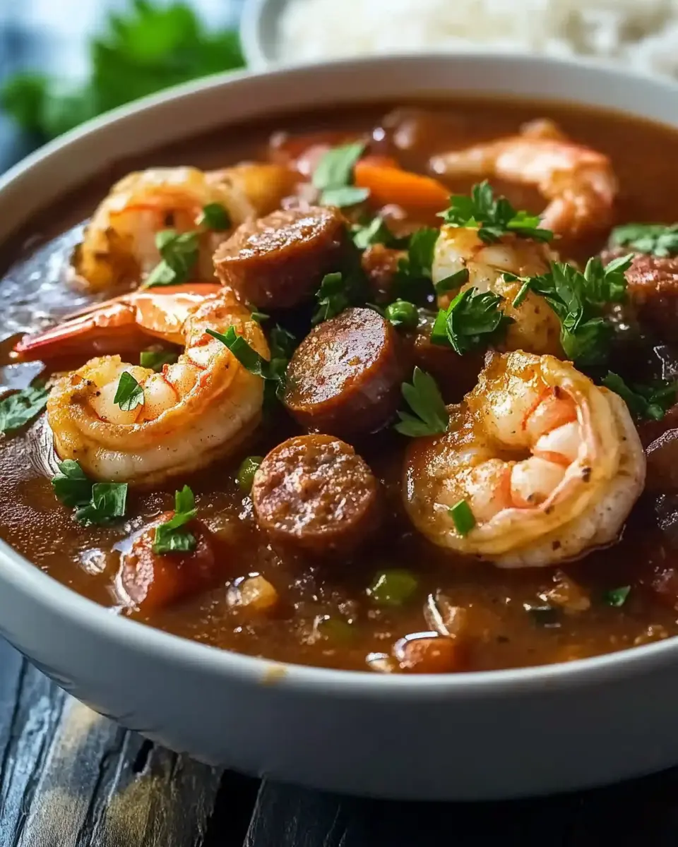 Louisiana Meeresfrüchte Gumbo
