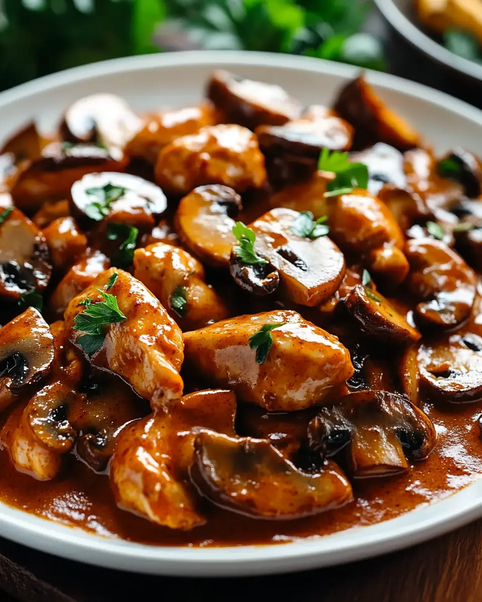 Feuriges Paprika-Geschnetzeltes mit Champignons: Irresistibly Zesty!