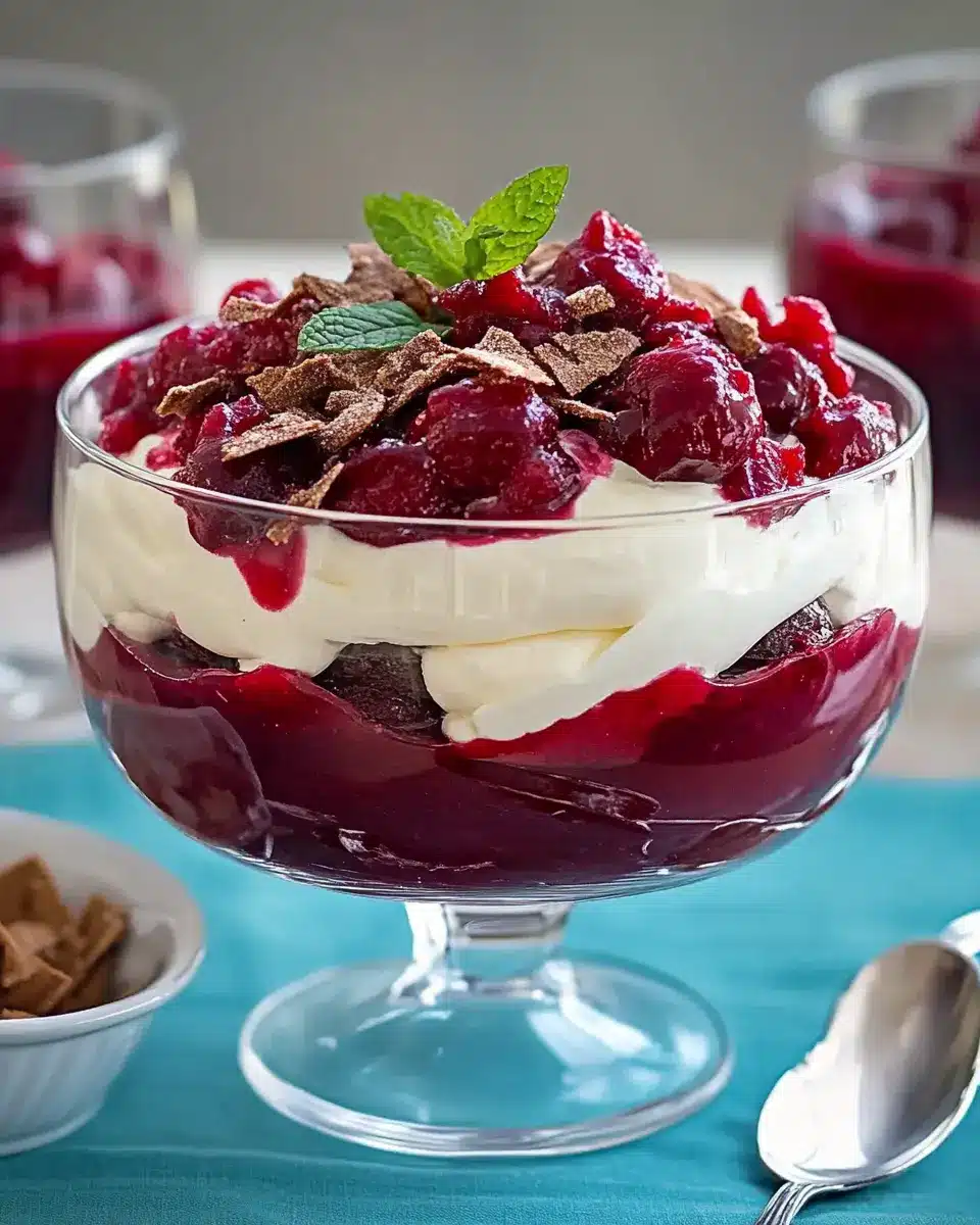 Rote Grütze-Mascarpone-Schichtspeise: Irresistibly Creamy Delight