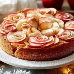 Luftiger Bratapfel-Rosenkuchen First Image First Image