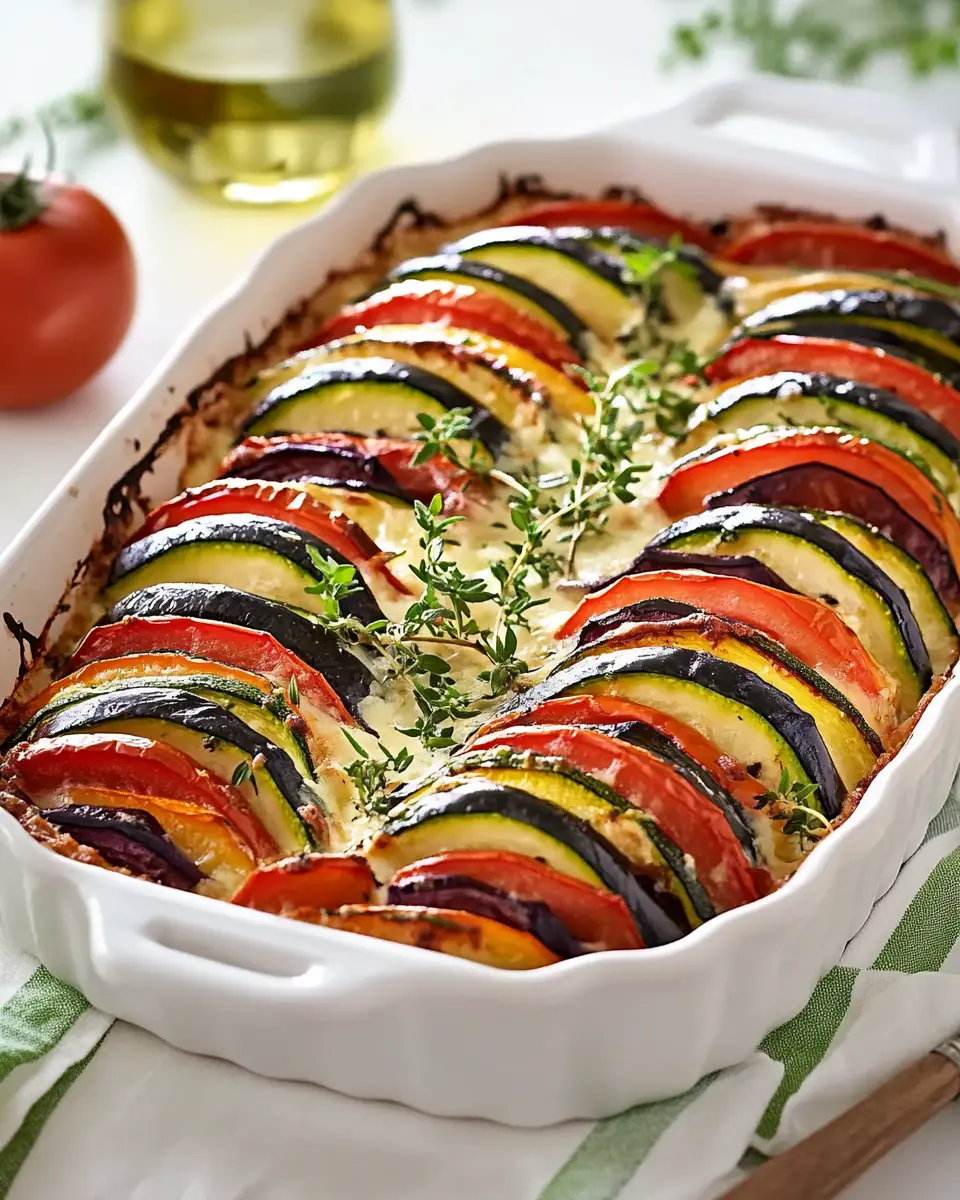 Provenzalischer Gemüseauflauf: A Cozy, Flavorful Delight