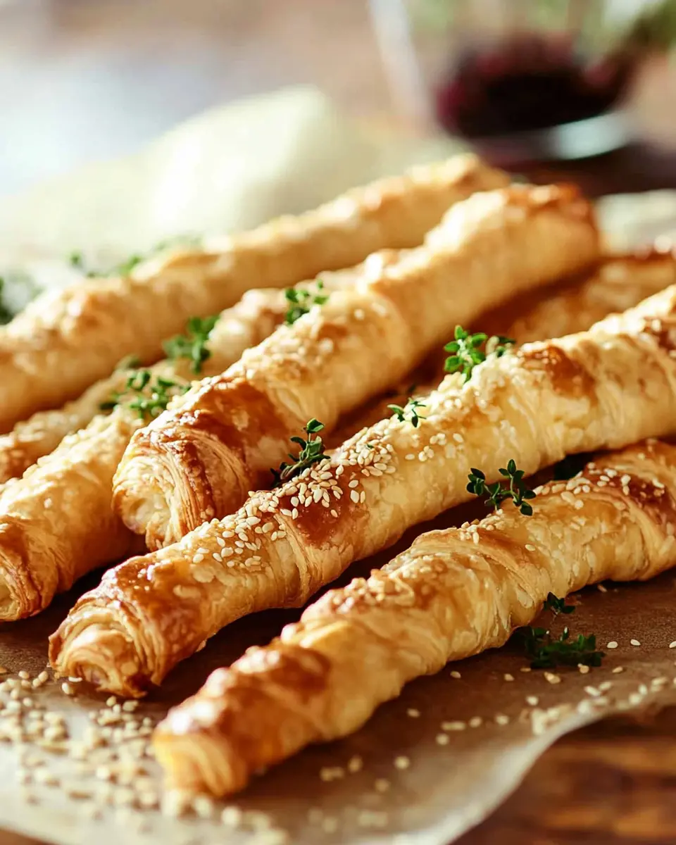 Blätterteigstangen Bliss: Irresistibly Flaky and Flavorful