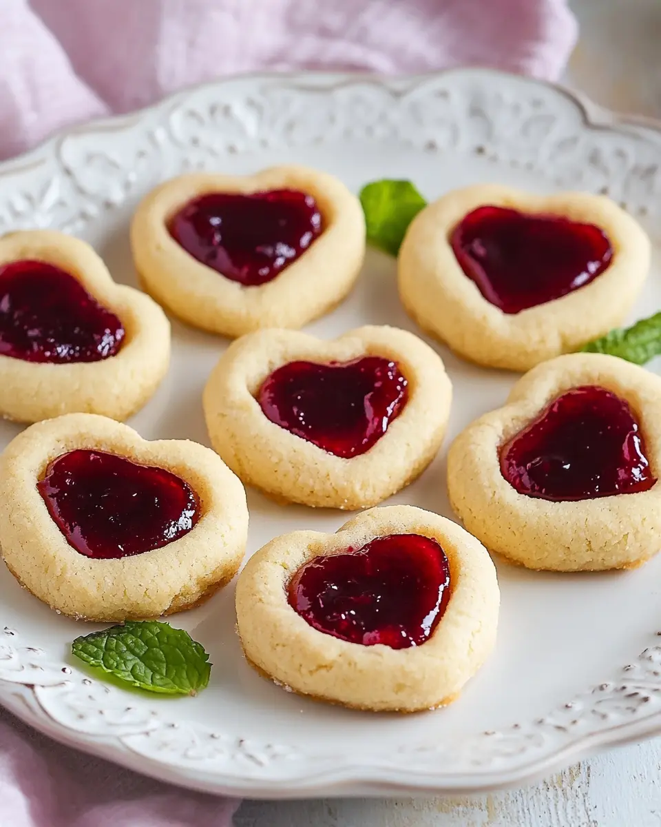 Herz Cookies mit Marmelade: Irresistibly Sweet Homemade Treats