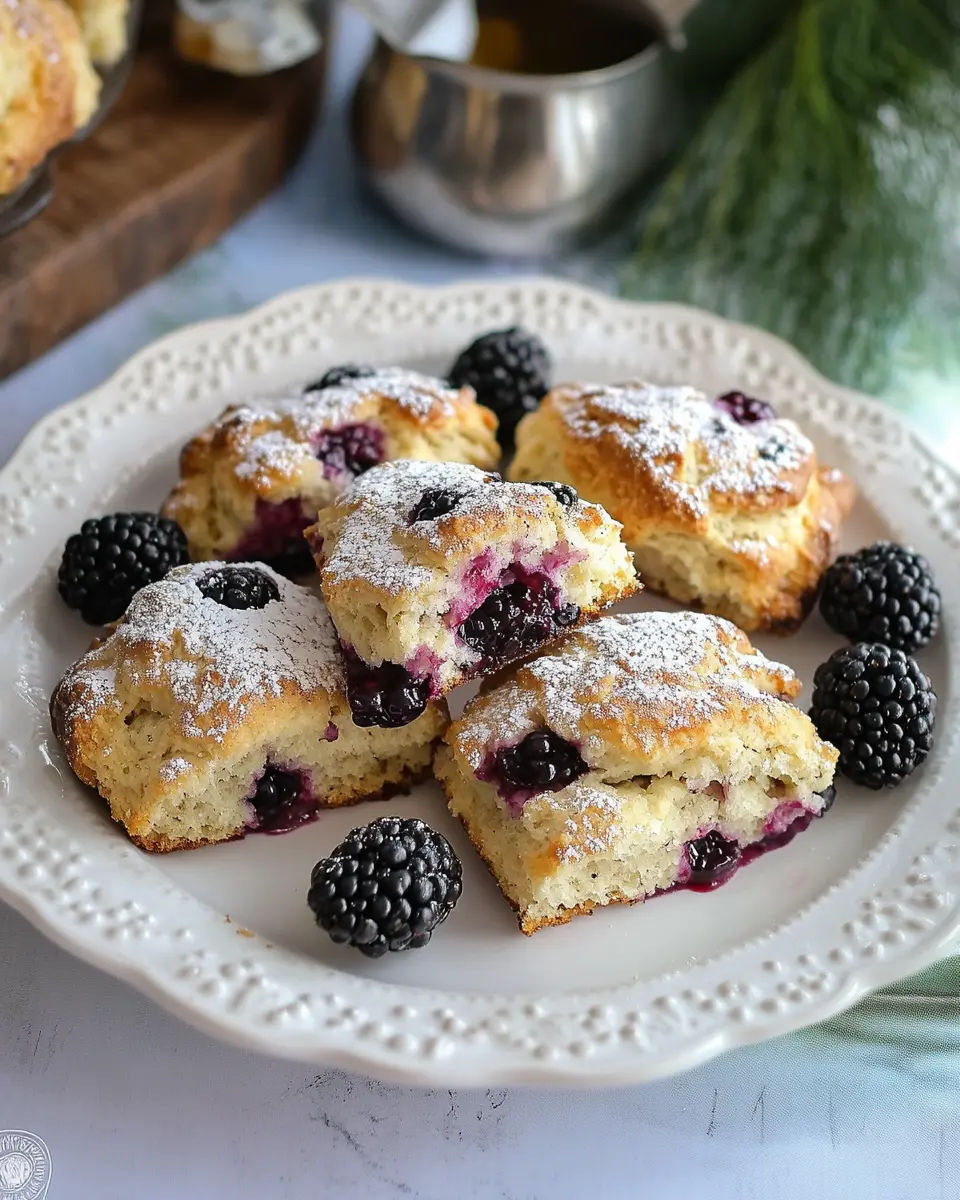 Einfache Brombeeren Scones: Easy, Buttery Delight Awaits!