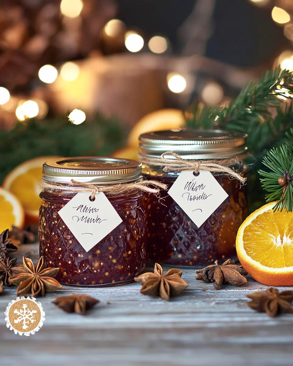 Wintermarmelade mit Etiketten: The Best Cozy Gift Idea